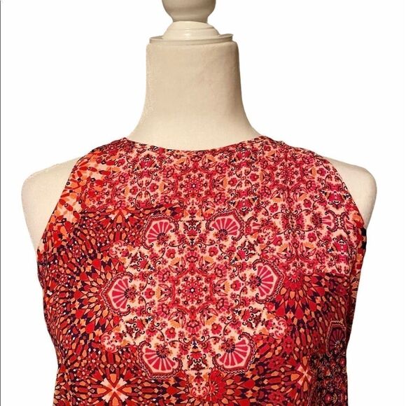 Adrienne Vittadini Retro Sleeveless Shirt Small - Picture 3 of 10